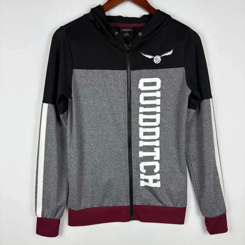Harry Potter Quidditch Zip-Up Sweater‎